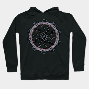 Trans Pride Spirograph Hoodie